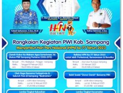 Sambut HPN Ke-77, PWI Sampang Gelar Rangkaian Acara Untuk Martabat Pers