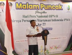 PWI Sampang Gelar Malam Puncak HPN Yang Ke-77 2023