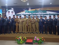 H. Slamet Junaidi Hadiri Pengukuhan Dewan Pendidikan Kabupaten Sampang