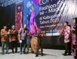 Bupati Sampang Support Lomba Fashion Batik Se Madura, Meski Tanpa Dukungan Pemerintah Daerah