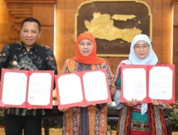 Bupati Sampang Bersama Gubernur Jatim Tandatangani kesepakatan bersama pengelolaan PI
