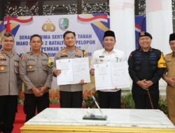 Bupati Sampang Hibahkan Tanah Daerah Untuk Markas Brimob