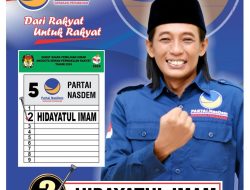 Ini Dia Tagline H. Hidayatul Imam Caleg Nasdem DPRD Sampang “Dari Rakyat Untuk Rakyat”